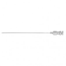 Quinke Lumbar Puncture Needle 18 G - With Luer Lock Connection Stainless Steel, Needle Size Ø 1.2 x 76 mm